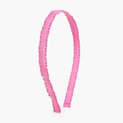 Para El Pelo<Pisamonas Diadema Rigida Tela Fruncida