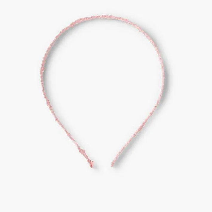 Para El Pelo<Pisamonas Diadema Rigida Tela Fruncida