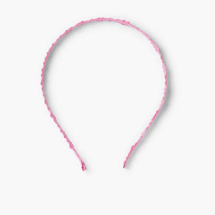 Para El Pelo<Pisamonas Diadema Rigida Tela Fruncida