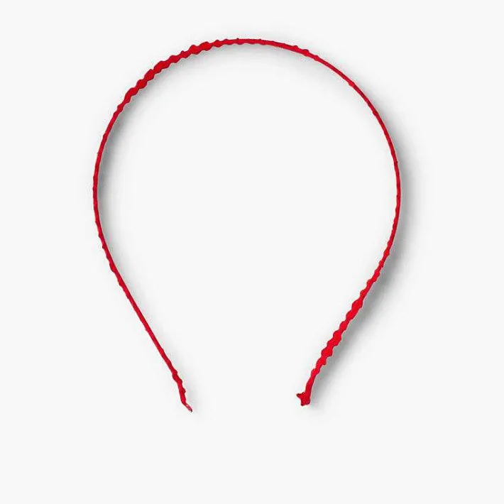 Para El Pelo<Pisamonas Diadema Rigida Tela Fruncida
