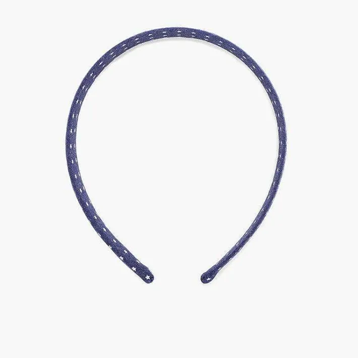 Para El Pelo<Pisamonas Diadema Tela Estrellitas