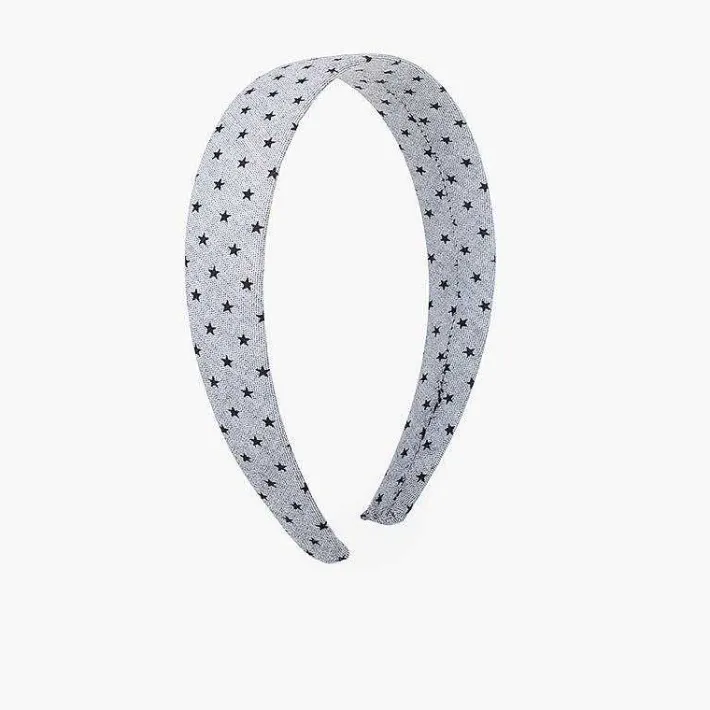 Para El Pelo<Pisamonas Diadema Tela Estrellitas
