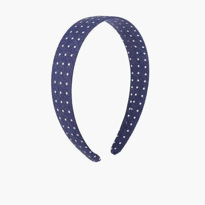 Para El Pelo<Pisamonas Diadema Tela Estrellitas