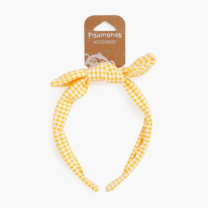 Para El Pelo<Pisamonas Diadema Turbante Vichy Lazo