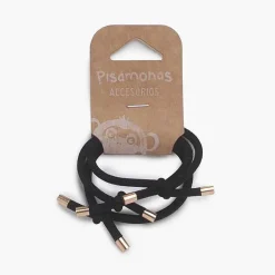 Para El Pelo<Pisamonas Gomas Elasticas Para El Pelo Color Negro