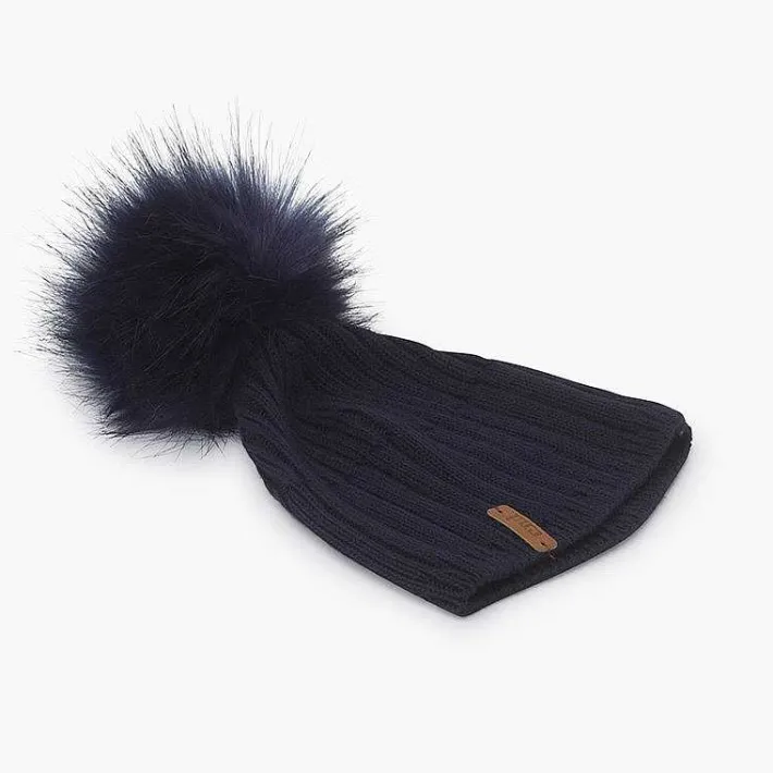 Leotardos Y Textil Condor<Pisamonas Gorro Borla Con Pompon Pelo