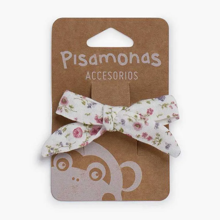 Para El Pelo<Pisamonas Lazo Florecitas Liberty Pico Pato