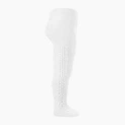 Leotardos Y Textil Condor<Pisamonas Leotardos Algodon Calado Calido Lateral