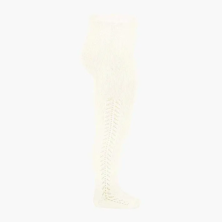 Leotardos Y Textil Condor<Pisamonas Leotardos Algodon Calado Calido Lateral