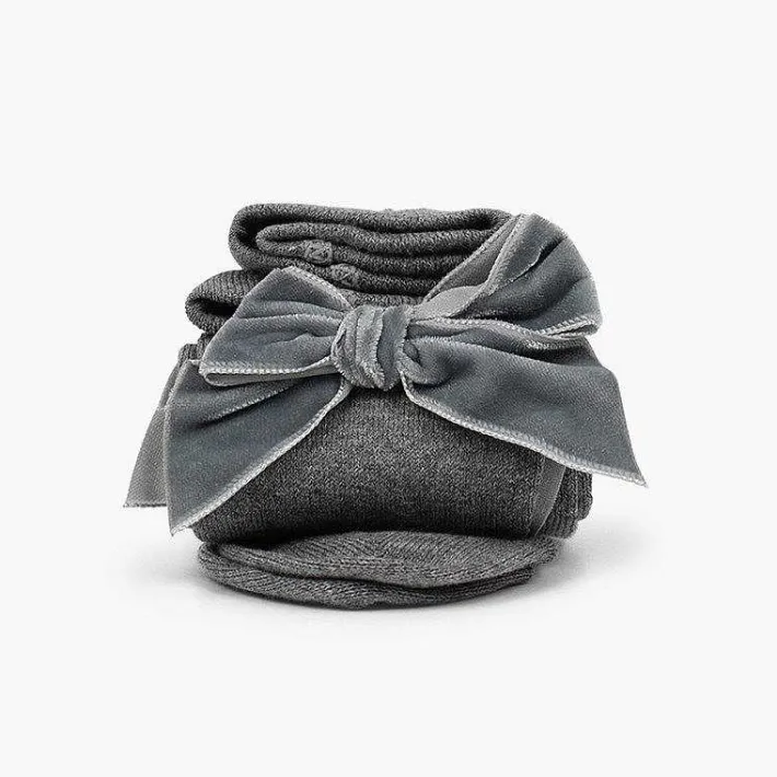 Leotardos Y Textil Condor<Pisamonas Leotardos Con Lazo Terciopelo