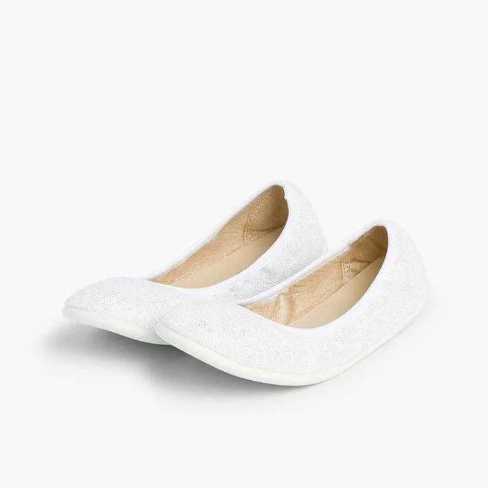 Bailarinas<Pisamonas Manoletinas De Lino Metalizado