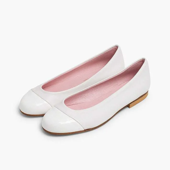 Bailarinas<Pisamonas Manoletinas Mujer Niña Bailarinas Charol Y Napa