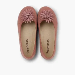 Bailarinas<Pisamonas Manoletinas Niña Y Mujer Con Flor