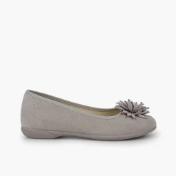 Bailarinas<Pisamonas Manoletinas Niña Y Mujer Con Flor