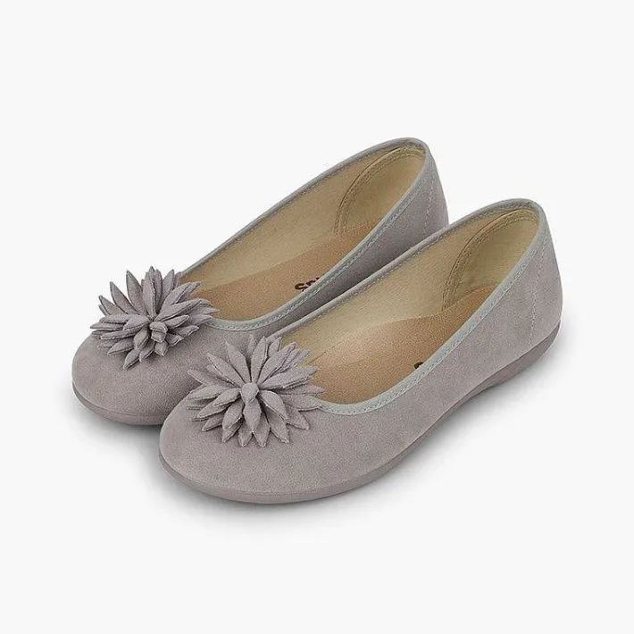 Bailarinas<Pisamonas Manoletinas Niña Y Mujer Con Flor