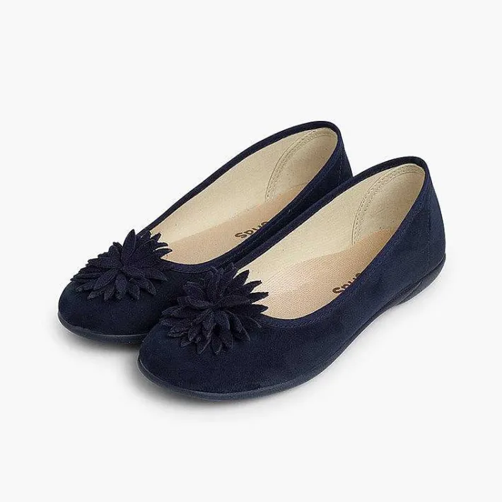 Bailarinas<Pisamonas Manoletinas Niña Y Mujer Con Flor