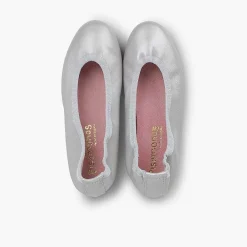 Bailarinas<Pisamonas Manoletinas Niña Y Mujer Piel Perlada