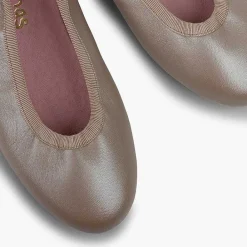 Bailarinas<Pisamonas Manoletinas Niña Y Mujer Piel Perlada
