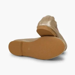 Bailarinas<Pisamonas Manoletinas Niña Y Mujer Piel Perlada