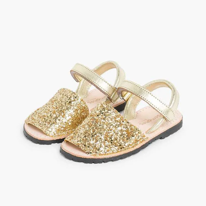Menorquinas Avarcas<Pisamonas Menorquina Glitter Con Cinta Adhesiva