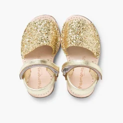 Menorquinas Avarcas<Pisamonas Menorquina Glitter Con Cinta Adhesiva