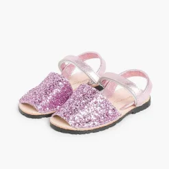 Menorquinas Avarcas<Pisamonas Menorquina Glitter Con Cinta Adhesiva