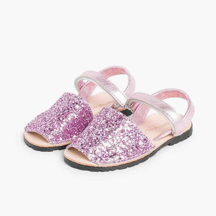 Menorquinas Avarcas<Pisamonas Menorquina Glitter Con Cinta Adhesiva