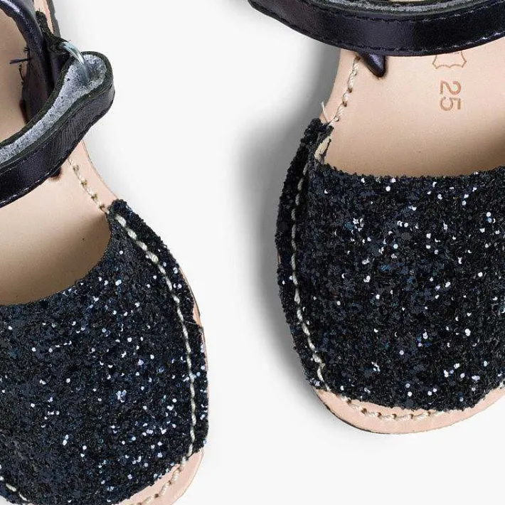 Menorquinas Avarcas<Pisamonas Menorquina Glitter Con Cinta Adhesiva