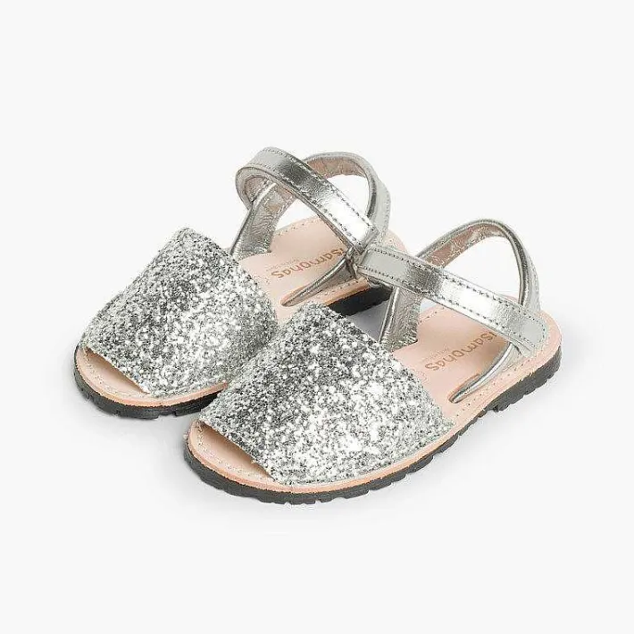 Menorquinas Avarcas<Pisamonas Menorquina Glitter Con Cinta Adhesiva
