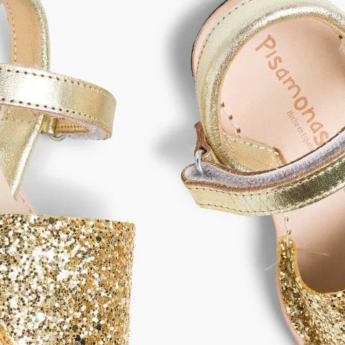 Menorquinas Avarcas<Pisamonas Menorquina Glitter Con Cinta Adhesiva