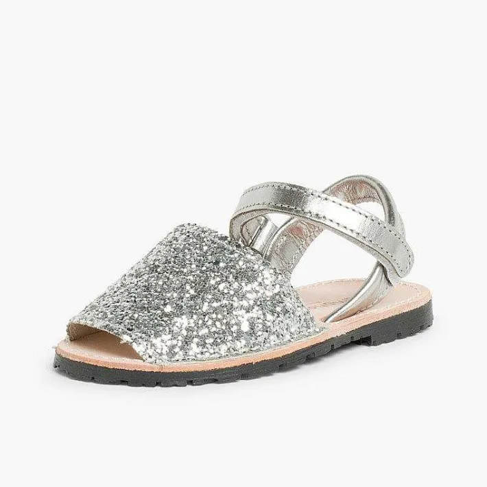 Menorquinas Avarcas<Pisamonas Menorquina Glitter Con Cinta Adhesiva