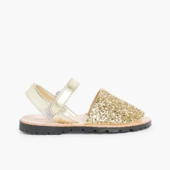 Menorquinas Avarcas<Pisamonas Menorquina Glitter Con Cinta Adhesiva
