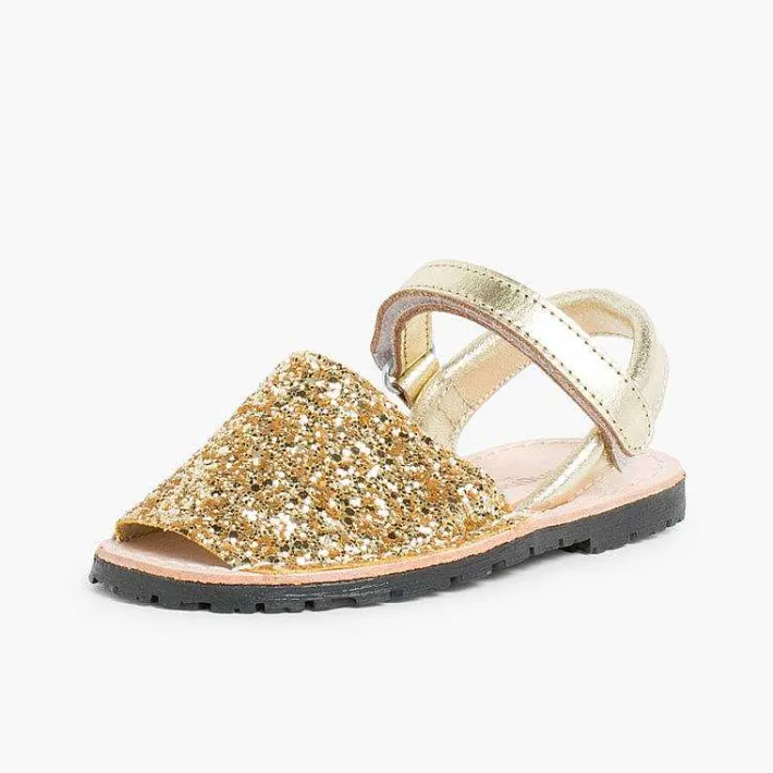 Menorquinas Avarcas<Pisamonas Menorquina Glitter Con Cinta Adhesiva