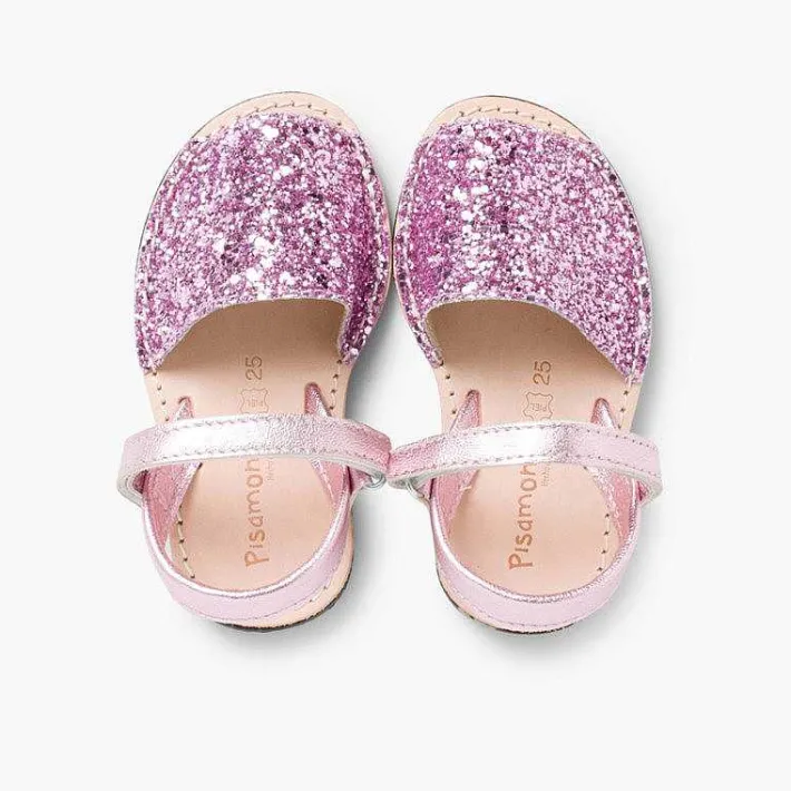 Menorquinas Avarcas<Pisamonas Menorquina Glitter Con Cinta Adhesiva