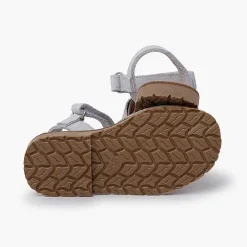 Zapatos Comunión<Pisamonas Menorquinas Efecto Trenzado Metalizado