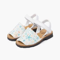 Sandalias<Pisamonas Menorquinas Estampadas Unisex Tira Adherente
