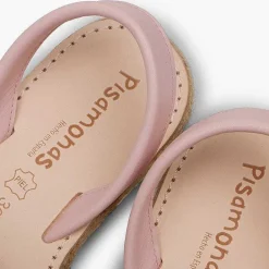 Menorquinas Avarcas<Pisamonas Menorquinas Niña Y Mujer Avarcas Serraje Brillo