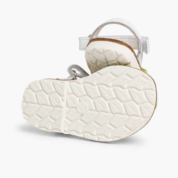 Menorquinas Avarcas<Pisamonas Menorquinas Niños Tira Adherente Napa Y Suela Blanca Edicion Especial