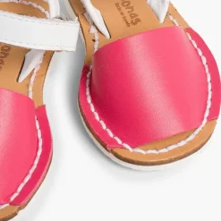 Menorquinas Avarcas<Pisamonas Menorquinas Niños Tira Adherente Napa Y Suela Blanca Edicion Especial