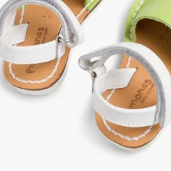 Menorquinas Avarcas<Pisamonas Menorquinas Niños Tira Adherente Napa Y Suela Blanca Edicion Especial