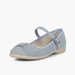 Zapatos Comunión<Pisamonas Mercedita Ceremonia Niña Lazo Cierre Hebilla