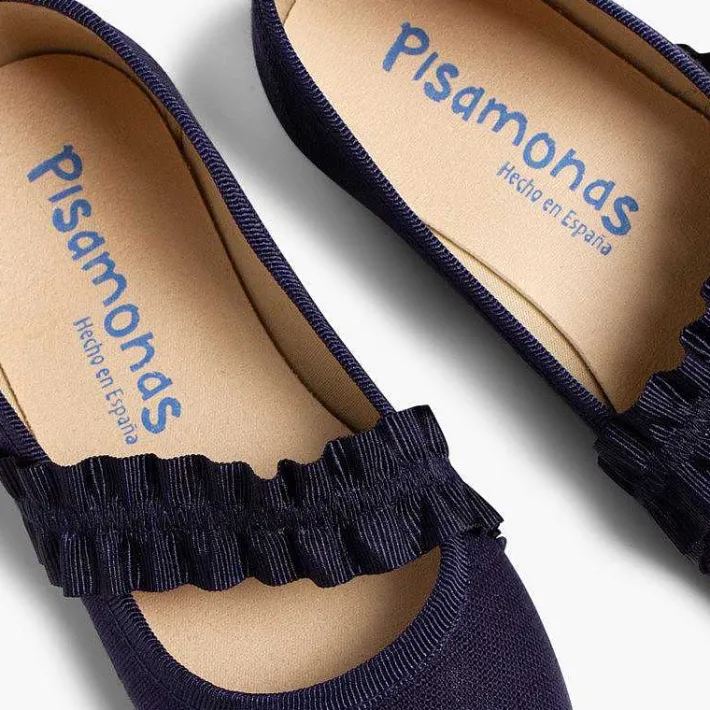 Zapatos Comunión<Pisamonas Mercedita Con Tira Elastica Ancha