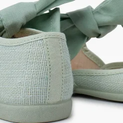 Zapatos Comunión<Pisamonas Mercedita Escotada Con Lazada Tobillo