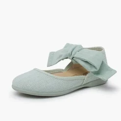 Zapatos Comunión<Pisamonas Mercedita Escotada Con Lazada Tobillo