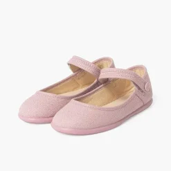 Zapatos Comunión<Pisamonas Mercedita Escotada Detalle Boton Cierre Adherente