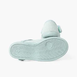 Zapatos Comunión<Pisamonas Mercedita Escotada Detalle Boton Cierre Adherente