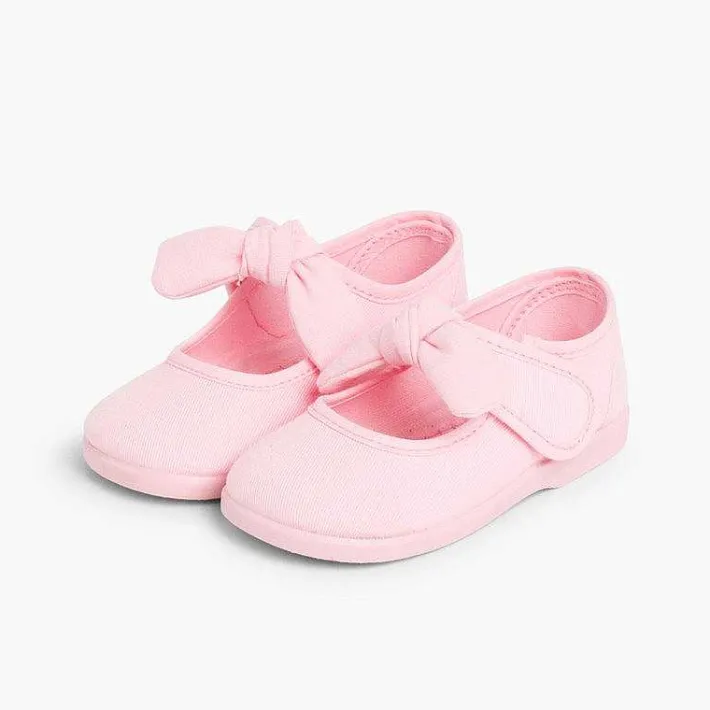 Merceditas Niña<Pisamonas Mercedita Lona Lazo Con Tira Adherente