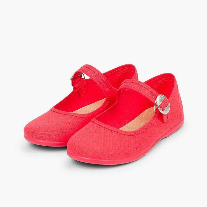 Merceditas Niña<Pisamonas Mercedita Lona Niña Hebilla Japonesa