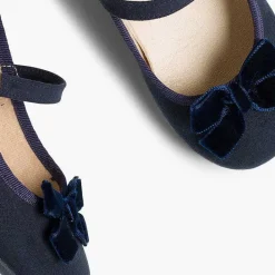Merceditas Niña<Pisamonas Mercedita Niña Hebilla Lazo Terciopelo