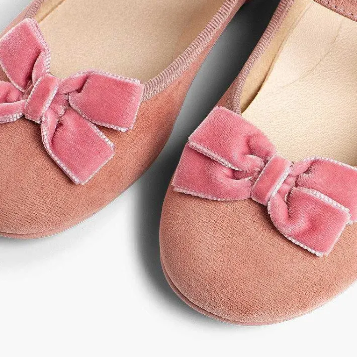 Merceditas Niña<Pisamonas Mercedita Niña Hebilla Lazo Terciopelo